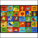 King's Kid Essentials Bible Phonetics Carpet 3'10